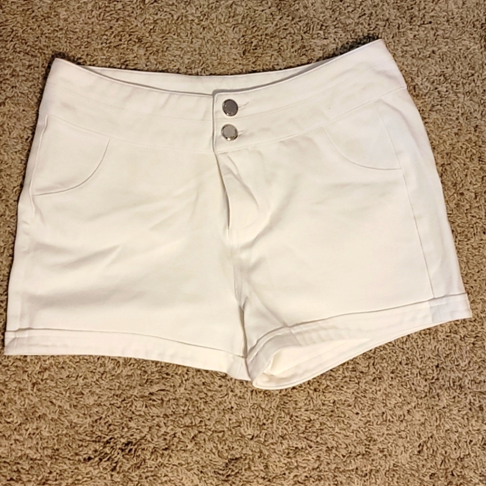 White Shorts